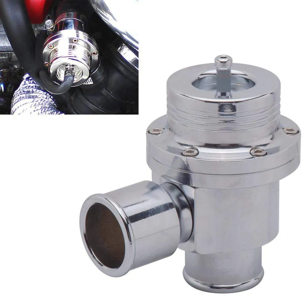 Universal auto aluminum part turbo blow off valve Recirculating Diverter Dump Valve 25MM or 34mm bov sound