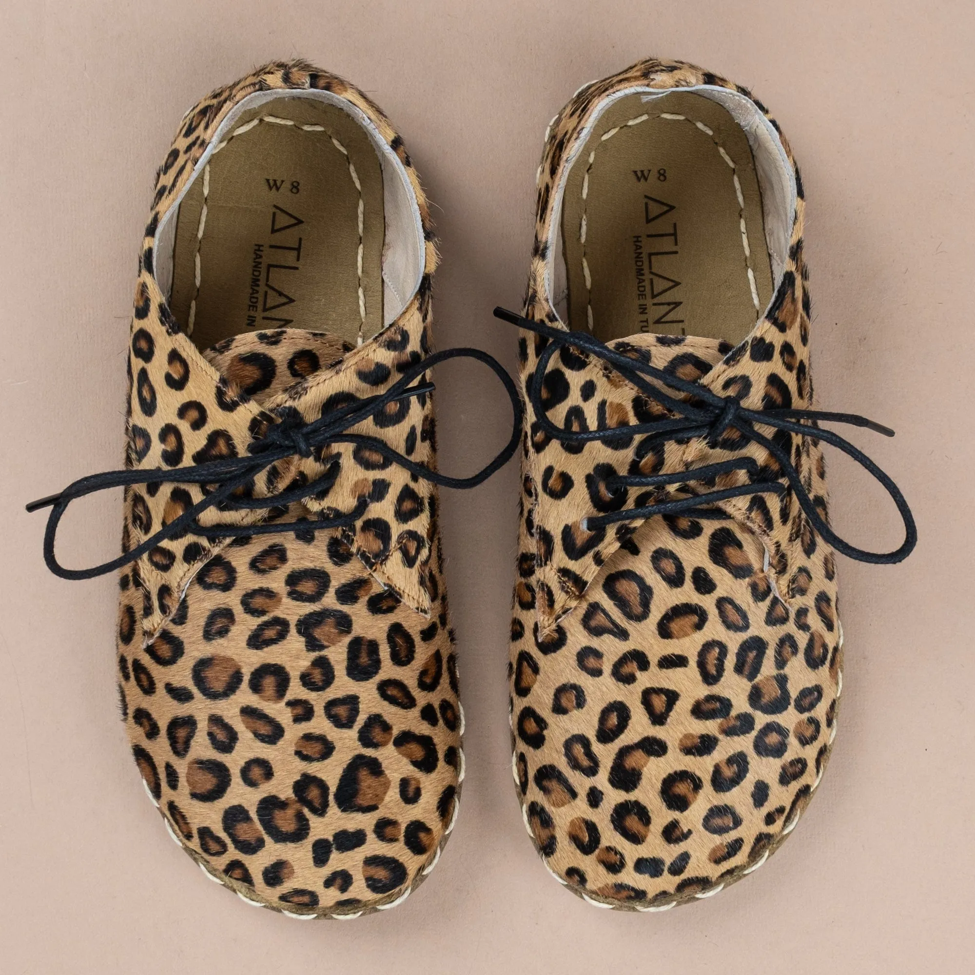 Women's Leopard Oxfords